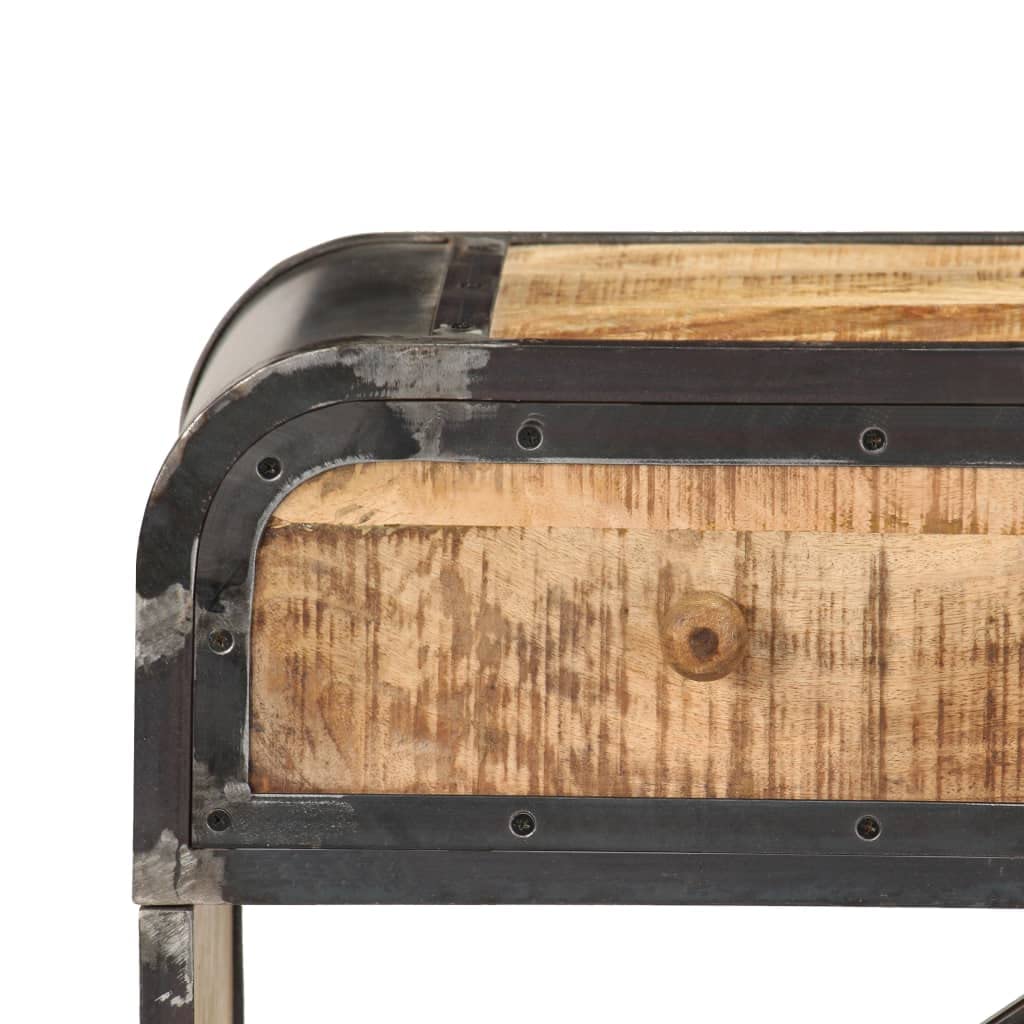 vidaXL Aparador Madera de Mango Maciza 120x30x75 cm
