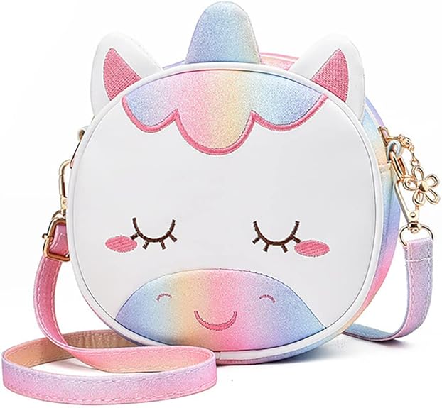 Czemo Bolsa Bandolera para Niña Bolsa Pequeña de Hombro Mini Bolsas de la Princesa Bolsas para Kindergarten