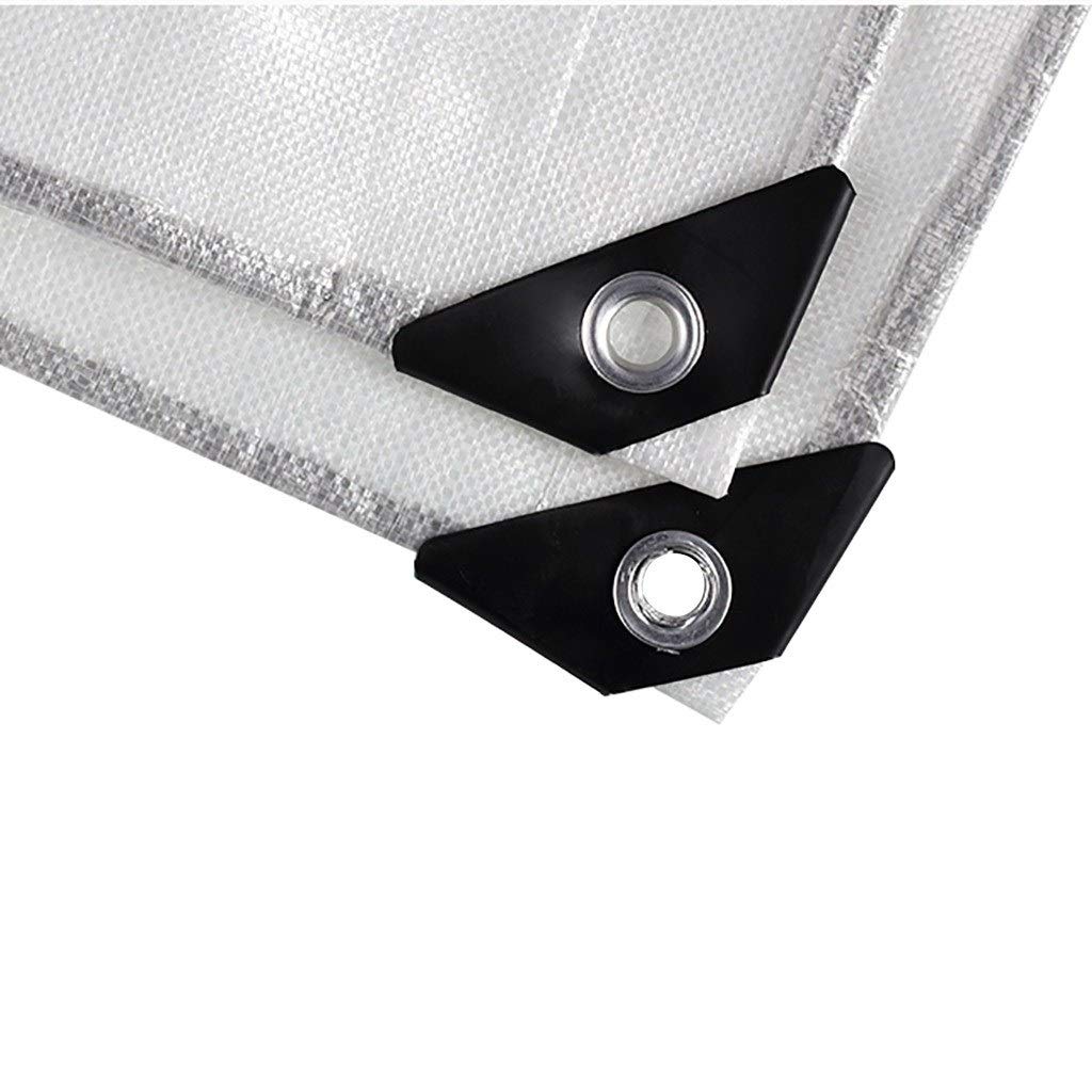Tarps with Grommets and Reinforced Edges, White Plastic Tarp Heavy Duty