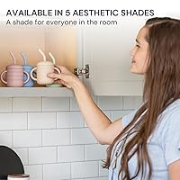 Vista 7 de Vaanshie Silicone Baby Sippy Cups Straw Cup Baby Toddler Cup with Straw 3 Stages Training Cup for Infants Toddlers and Kid, 5.4 oz (Beige)