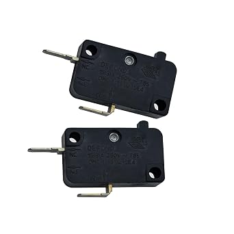 2Pcs DMC-1115 Micro Limit Switch, 2 Pin Normally Closed 15A 250VAC T85