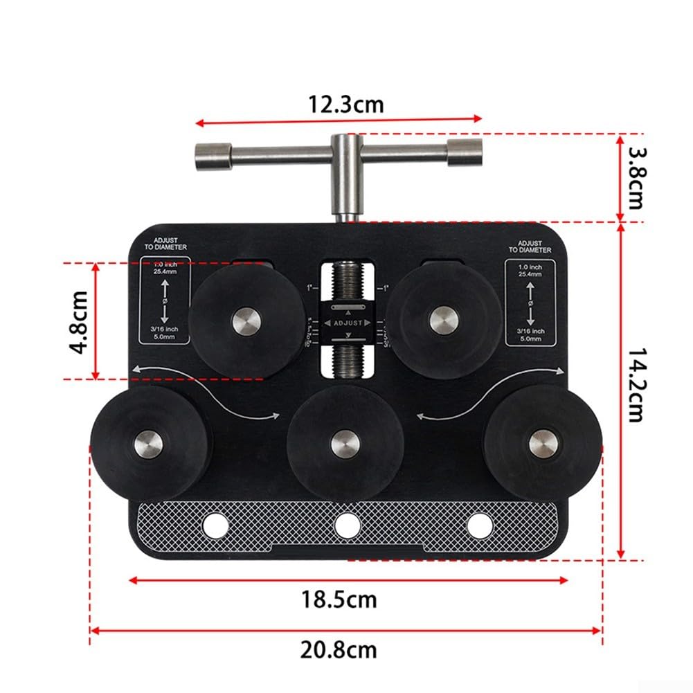 Enderezador de Manual 3/16-1 Pulgada Aleación Aluminio Enderezador