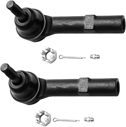 Miniatura 471 de Detroit Axle - Kit de suspensión frontal de 10 piezas para Chevy Trailblazer EXT GMC Envoy XL XUV Buick Rainier Isuzu Ascender Olds Bravada, brazos