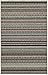 Garland Rug Carnival Area Rug, 4-Feet by 6-Feet, Random Multi-Color Stripes