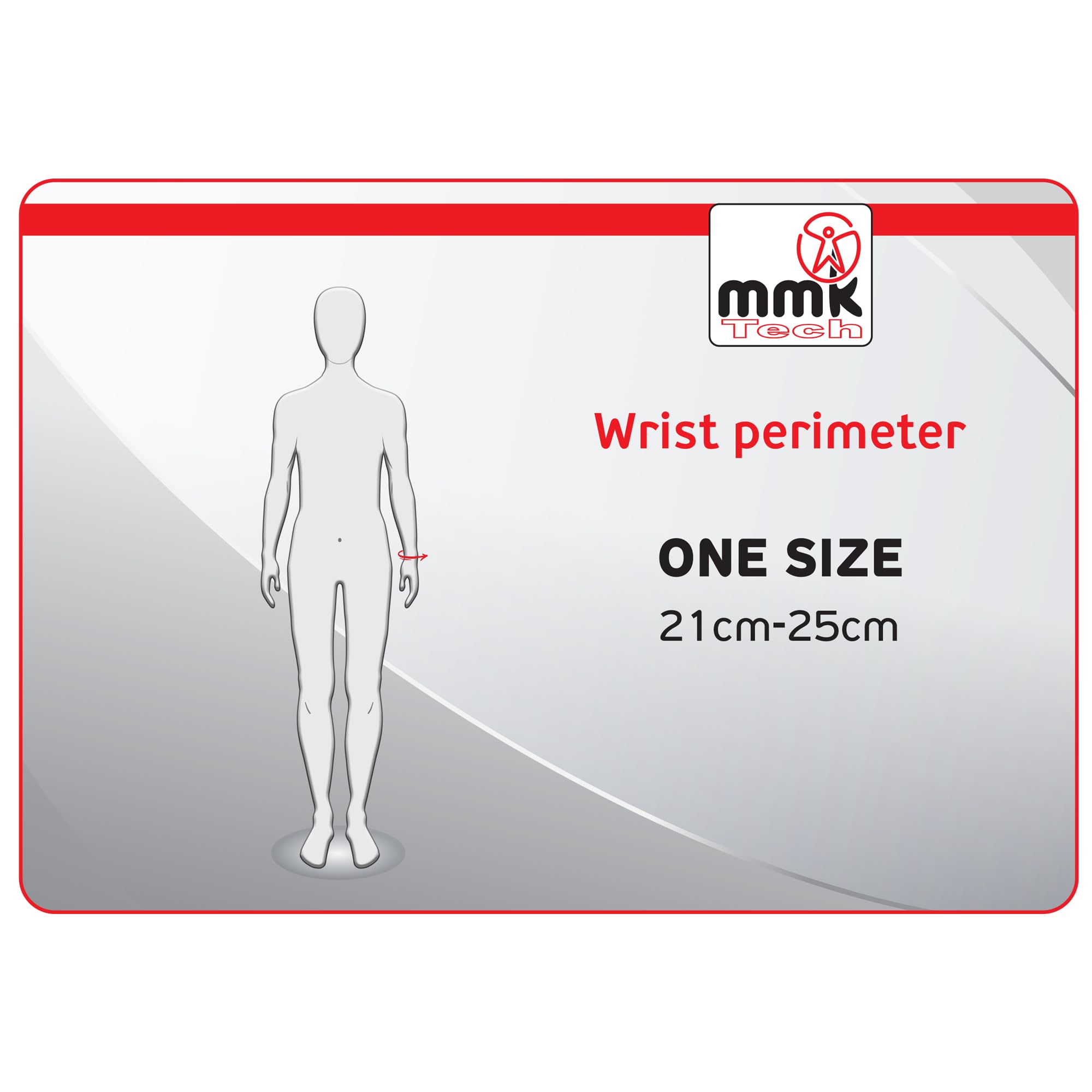 Handgelenkstütze mit Wärmefasern, One Size | Elastische Handgelenkstütze – One Size