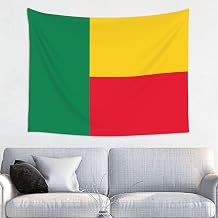 Tapestry Benin Beninian Classic Flag 29x37 Inch Wall Hanging Banner Art Decoration Patriotic Tapestries For Home Party Bedroom Living Room Dorm