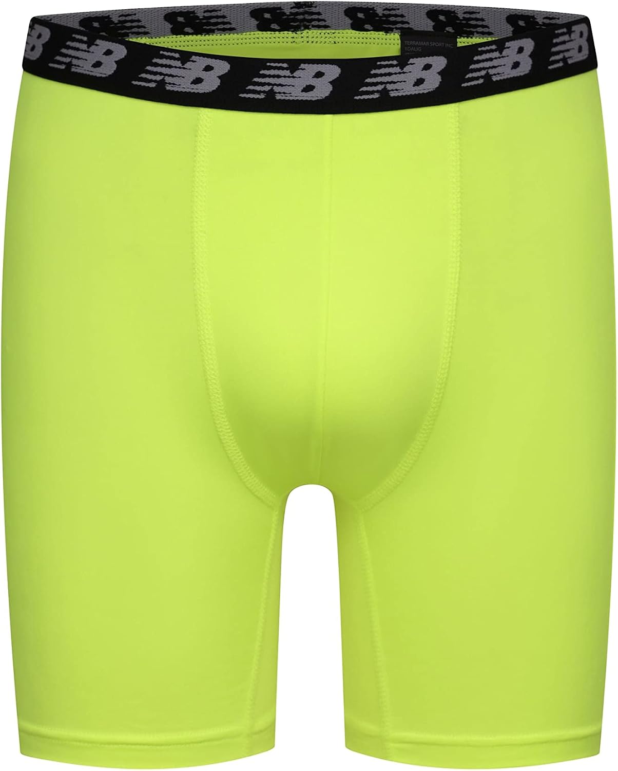 New Balance Boys' Non-brushed Jersey Sport Performance Wicking Boxer Briefs Underwear (Multi Pack)