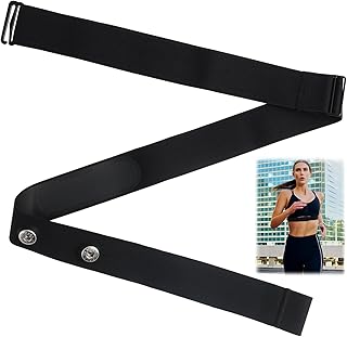 Correa de repuesto para ANT+ y Bluetooth Polar H7 Compatible con Coospo, Wahoo Tamaño universal M-XL, para caminar correr Ejercicios Cardiovasculares