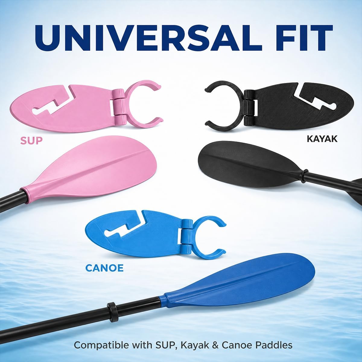 6PCS Paddle Board Clips Accessories for Kayak Canoe | Easy Installation