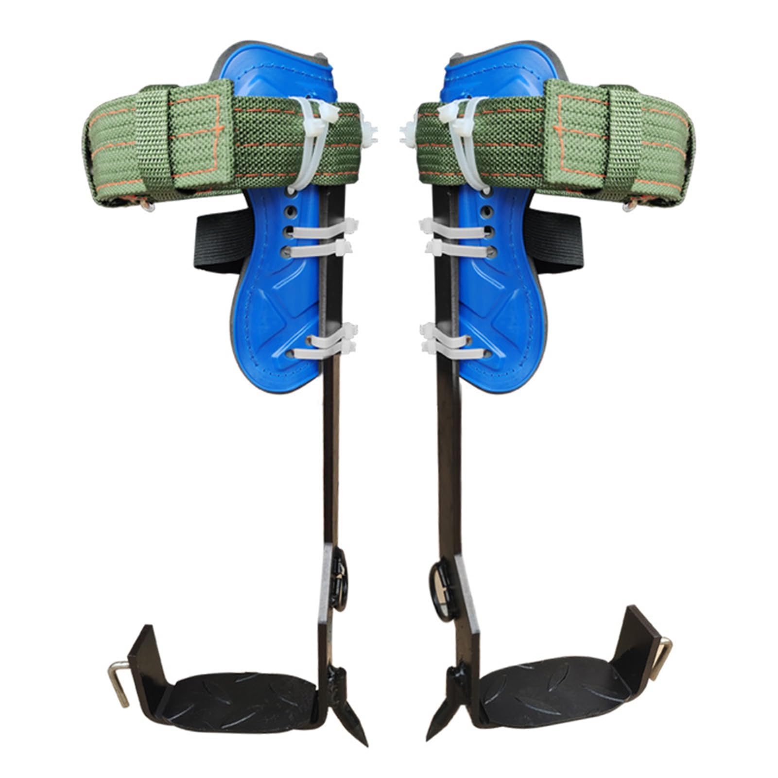 Placa de Acero para Escalar árboles, Zapatos Antideslizantes para Escalar, para Aventuras Al Aire Libre y Montañismo
