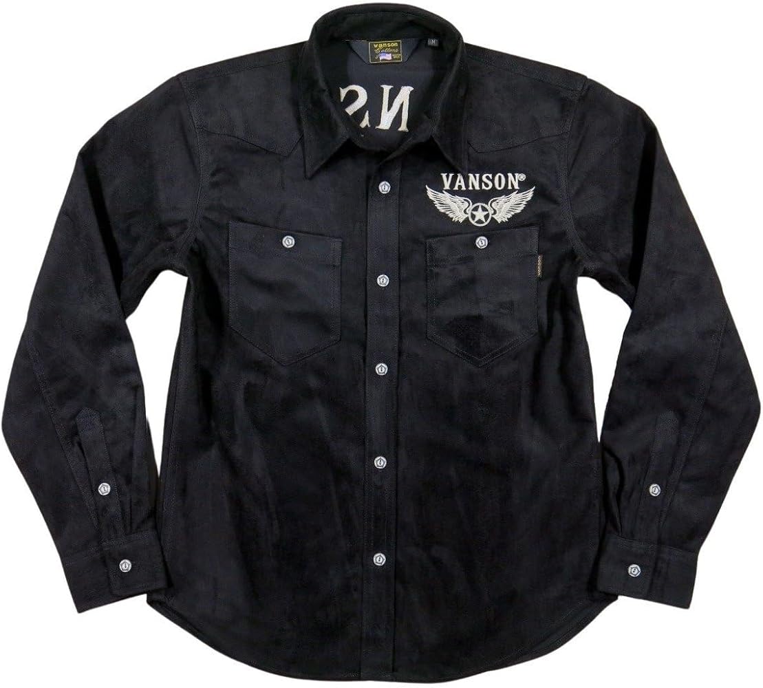 黒*獅様 STRUM スエードウエスタンシャツ シープスエード EDDIE ウエスタンシャツ - BLACK – STRUM OFFICIAL