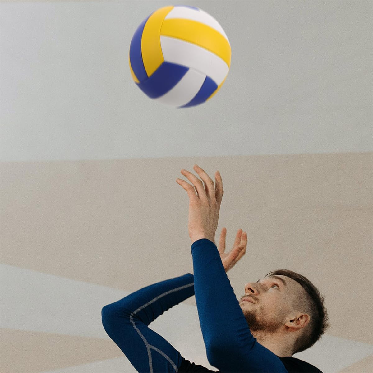 2pcs Soft Volleyballs 5# Size Indoor Training Balls with Machine Stitching for Youth Practice and Match Use, Lightweight Sturdy Sports Equipment for School and Recreational Play