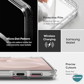 Case for Microsonic Xiaomi Mi 14T Pro MagSafe Clear Non-Yellowing Transparent [Case Compatible with 14T Pro - Transparent]
