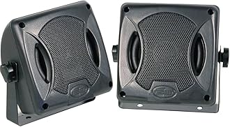 BOSCHMANN PR-222 2-Way 80W Black Car Speakers