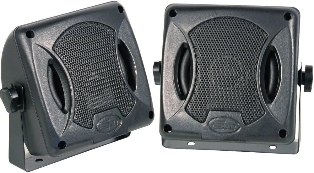 BOSCHMANN PR-222 2-Way 80W Black Car Speakers
