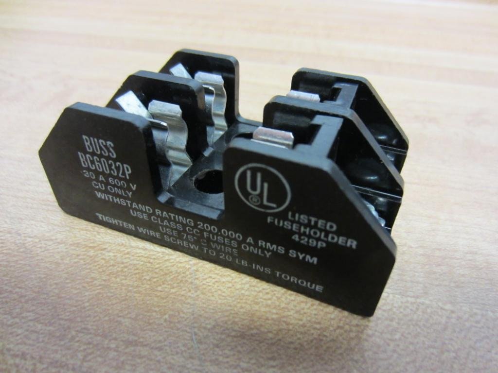 COOPER BUSSMANN BC6032P FUSE BLOCK, CLASS CC FUSE Electrical Fuse