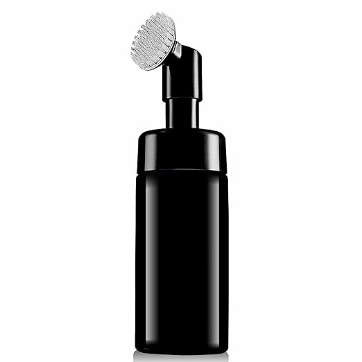 Chariot New York Empty Foaming Face wash Built in Face Brush Bottle