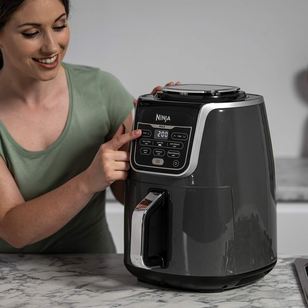 Ninja Air Fryer Max, 5.2 Litres, Grey and Black 2026 - view 5