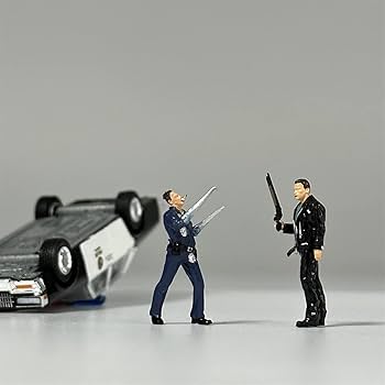 Amazon.co.jp: クラシック 1/64 スケールFigure ターミネーター T800