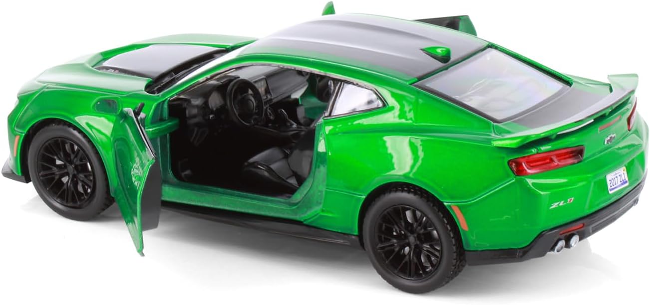 Box of 4 2017 Chevy Camaro ZL1, ASSTD 71351D - 1/24 Scale Diecast Model Cars