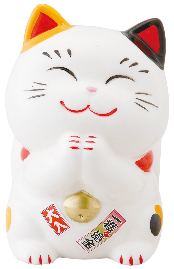 白い招き猫 宝くじ　非売品　激レア 白い招き猫 宝くじ非売品激レア