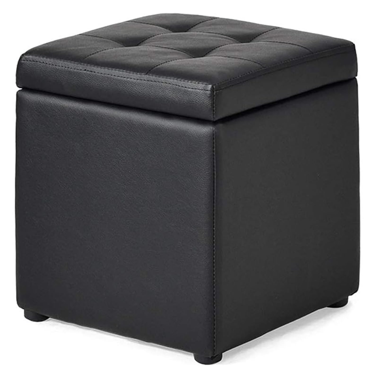 Pouf pour chambre à coucher et couloir idéal comme banc d'entrée compact