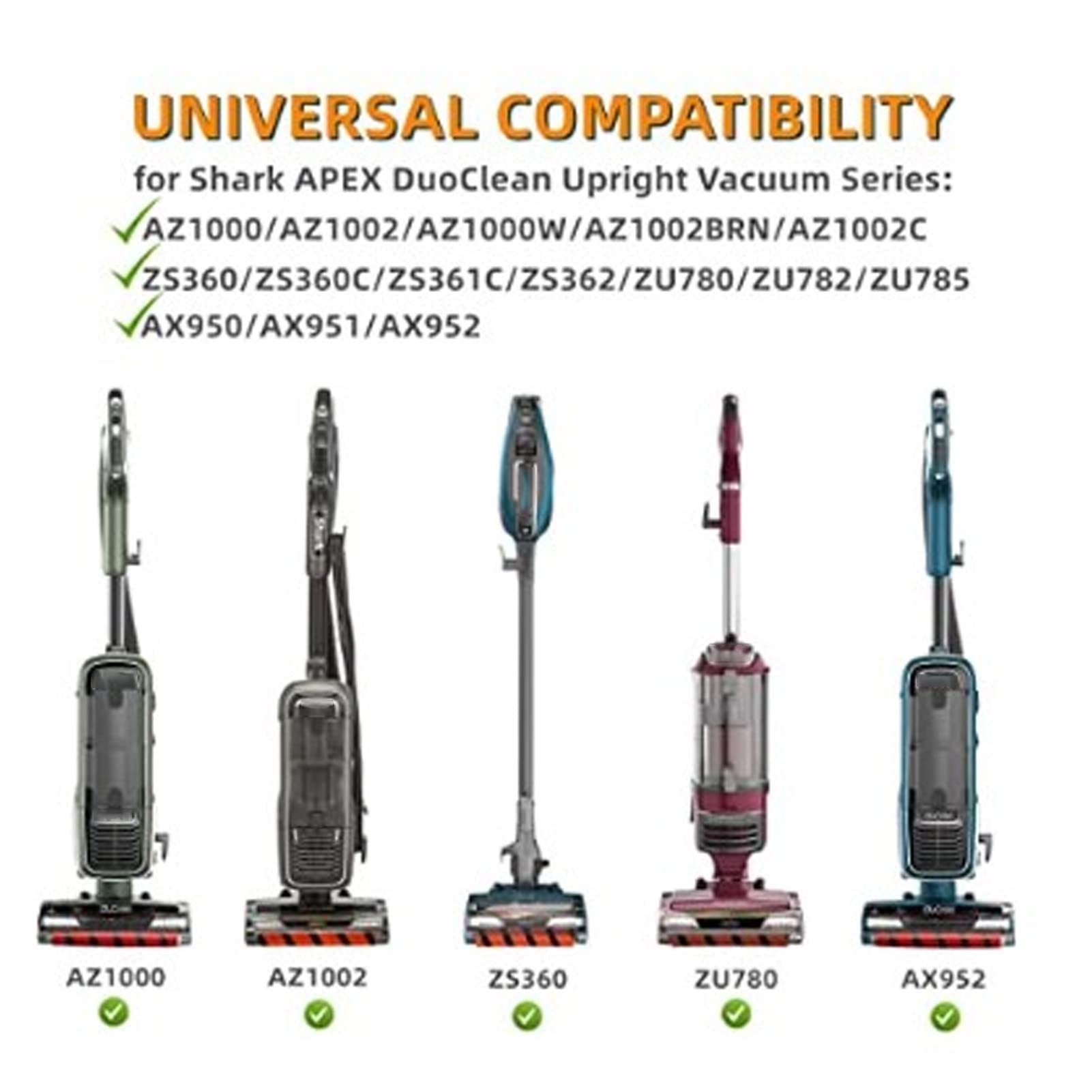 Amazon.com: 2Pcs Vacuum Cleaner Belt for Shark,Rubber Replacement