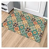 Tapis de porte intérieure, tapis avant de porte d'entrée, tapis de sol confortable doux, absorbant for la maison, antidérapant un tapis à profil low-lowable tapis de porte d'entrée de porte d'entrée d