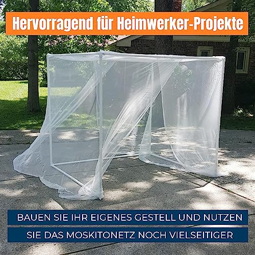 Moskitonetz für Doppelbetten von MEKKAPRO Effektiver Mückenschutz