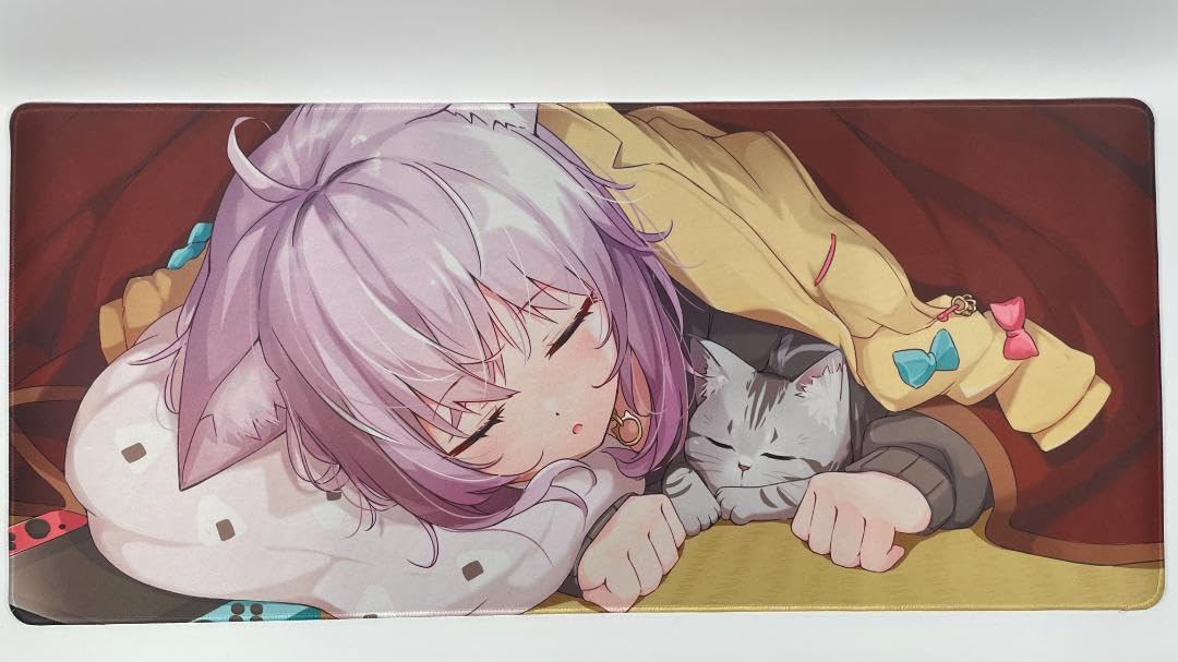 猫又おかゆ　マウスパッド ホロライブ 猫又おかゆ 60万人記念 おっぱい マウスパッド
