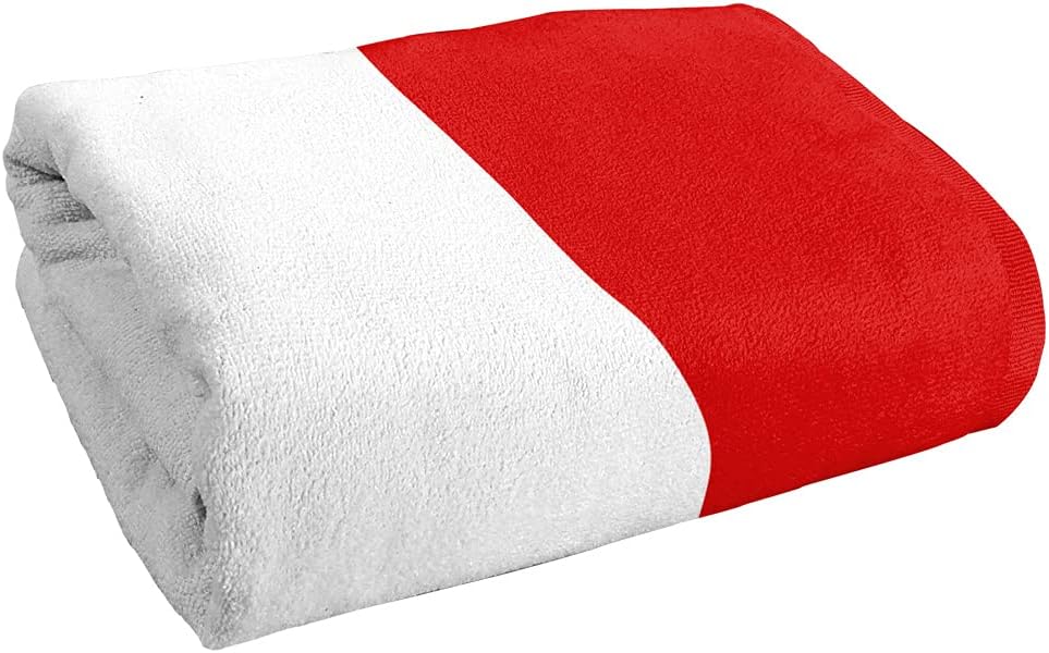 Trevco Italian Flag Officially Licensed Beach Towel 30" X 60"