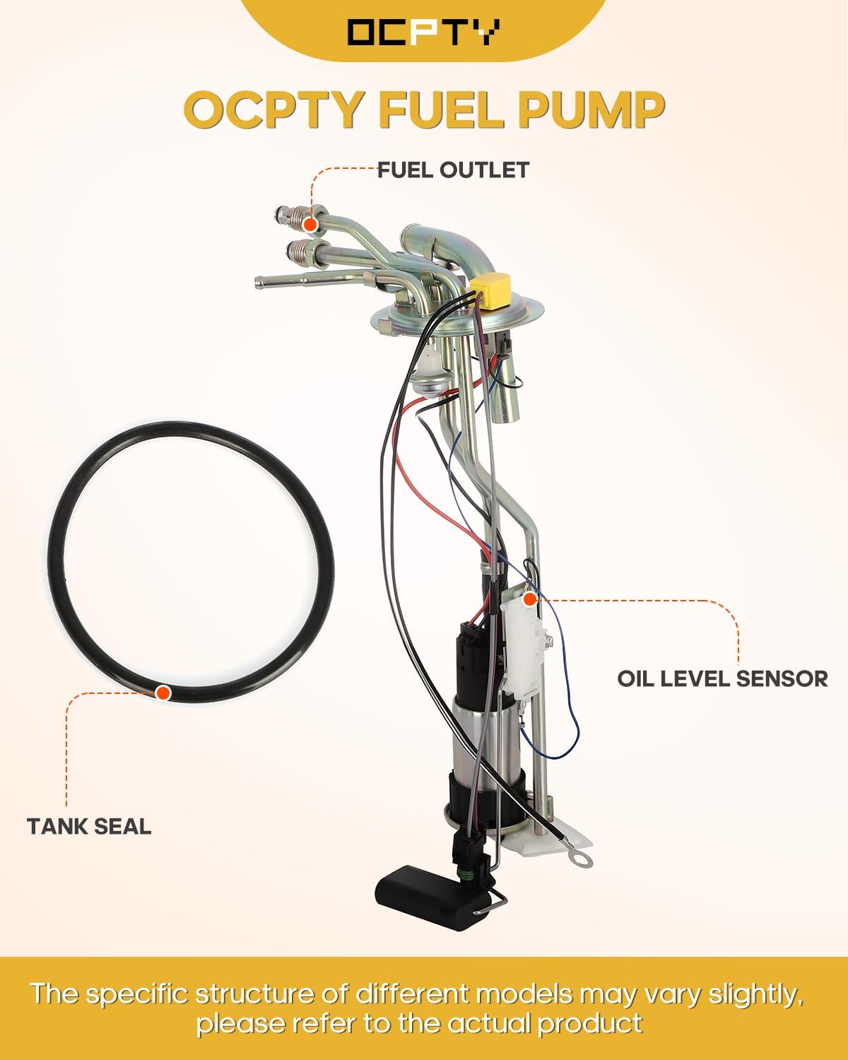 OCPTY Fuel Pump Assembly Replacement for 1994-1995 for Chevrolet S10 2.2L