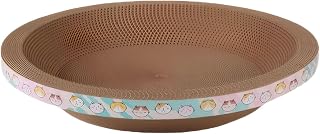 Cat Scratching Board Round Cardboard Bed for Indoor Cats Comfortable Sleeping and Scratching Surface
