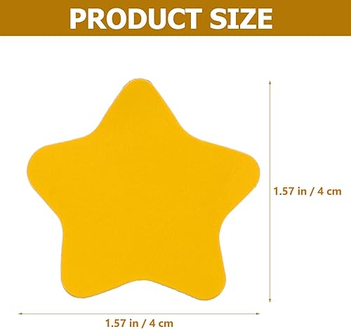 Miniatura 2 de STOBOK 120 imanes de refrigerador en forma de estrella, 1.57 pulgadas, mini imanes coloridos adhesivos para pizarra blanca, nevera, oficina, aula,