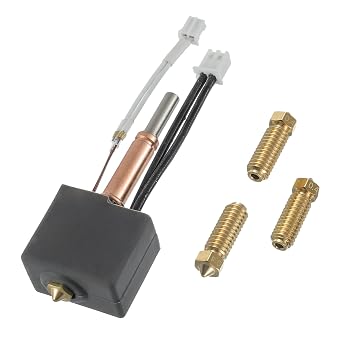 Kobra 3 Hotend 3D Printer Extruder Kit with 3 Brass Nozzles 0.4mm | For Kobra 3, Kobra 3 combo