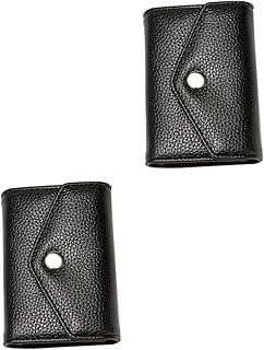 2Pcs Feminino Bloqueio De Embreagem Bloqueio Titular De Crédito Carteira Feminina Caso De Bloqueio Feminino Carteira Pequena Carteira De Crédito Feminino Carteira Feminina Bolsas