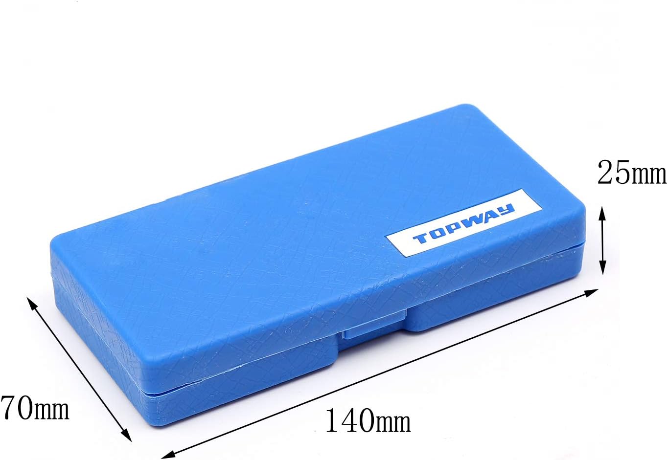 Metric External Micrometer 0-25mm High Precision Metal Working Engineering and Mechanical Auto Repair TOPWAY Measuring Tool 401302