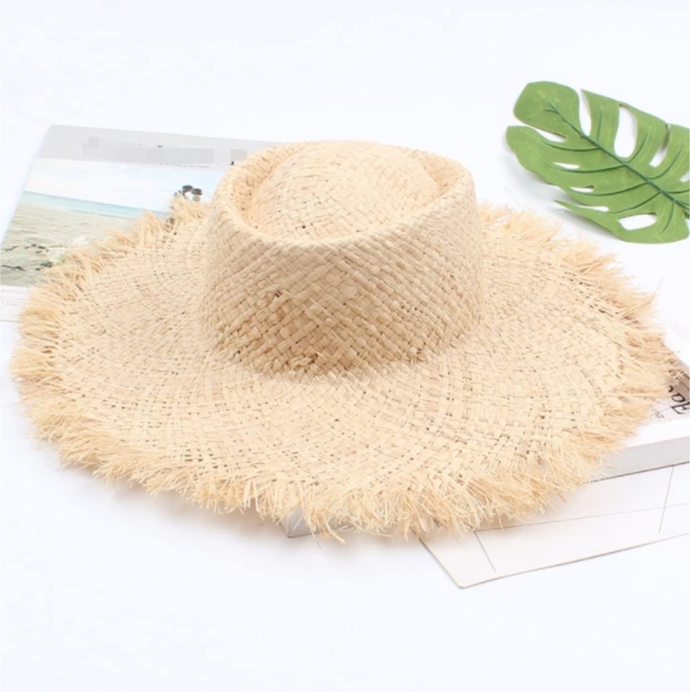 Sombreros Sol Sombrero De Sol Verano para Mujer, Playa Flexible con ala Ancha, Sombrilla Vacaciones Junto Al Mar Sombrero Sol Mujer