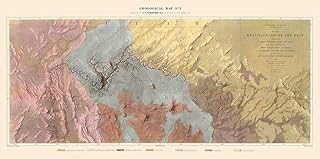 Posterazzi PDXNMRI0002SMALL Rio Colorado of The West New 1858 Floyd Poster Print, 24 x 12, Multicolor