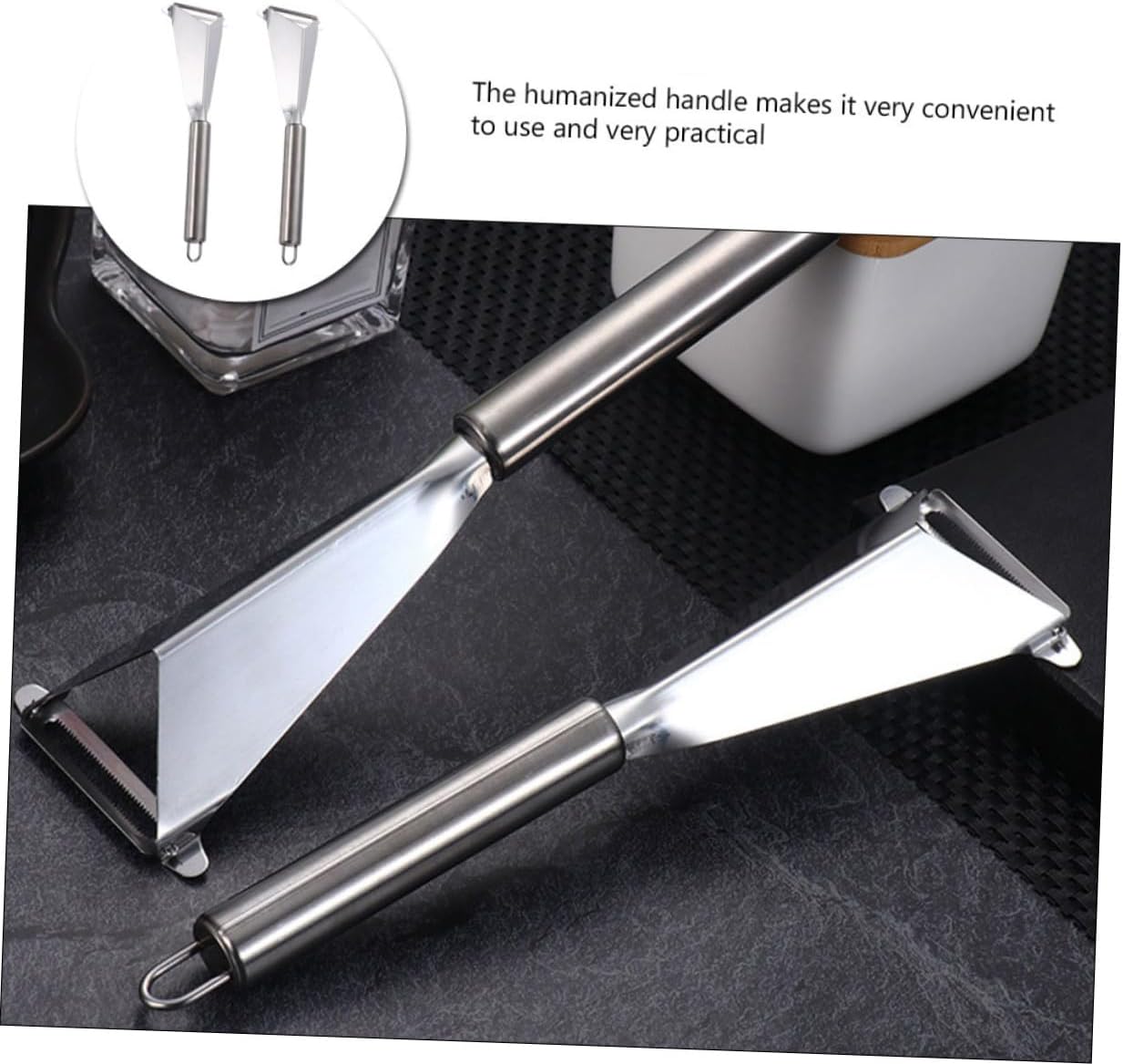 2pcs Stainless Steel Food Carving Knives for Fruit and Vegetable Cutting Effort-saving Fine Blades with Seam Fixing Clean Kitchen Peeling Tools for Home Cooking