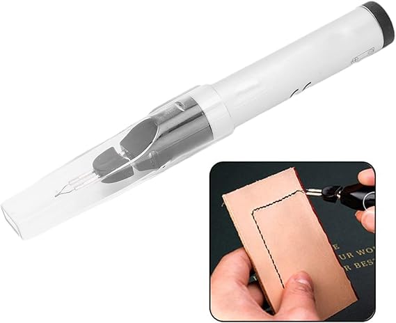 Thread Cauterizing Pen with Replacement Tip Thread Burning Tool for Trimming Frayed Ends, Woodwork Transfer