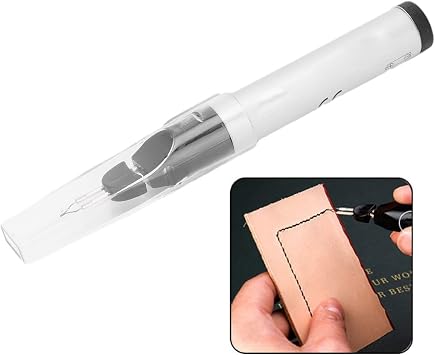 Thread Cauterizing Pen with Replacement Tip Thread Burning Tool for Trimming Frayed Ends, Woodwork Transfer