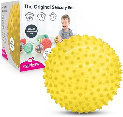 Edushape GTTCCG Edushape Original See-Me Sensory Ball, 7-Inch Size, Yellow