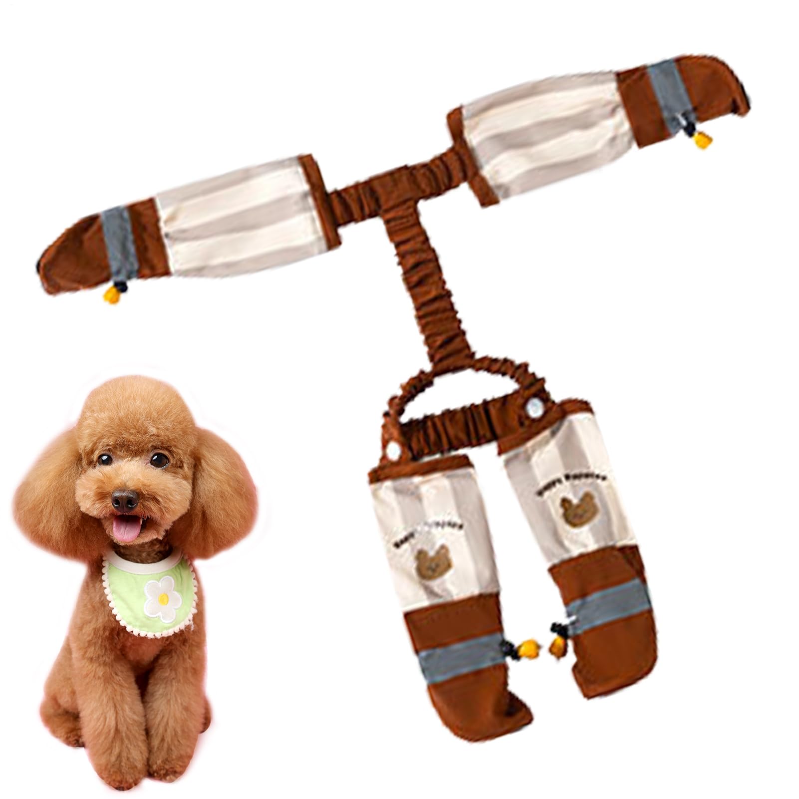 Vêtements pour animaux de compagnie avec pantalon confortable pour chiot et chaussures souples