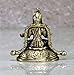 Brass Annapurna Devi Idol Statue of Hindu Goddess Annapurni Maa Goddess of Food Pooja Idols Home Decor 2.75
