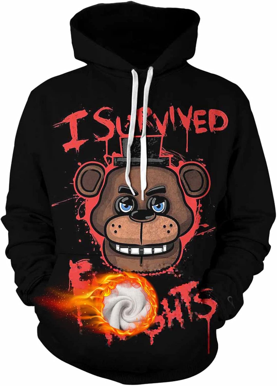 Wdyxhno Kids Hoodie Boys Pullover Sweatshirts Girls Sweatshirt With Big Pockets