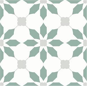 MORCART 20Pcs Floor Tiles Self Adhesive, 20 x 20cm Peel and Stick Vinyl ...