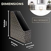 Vista 7 de Blu Monaco - Portafolios plegables para revistas