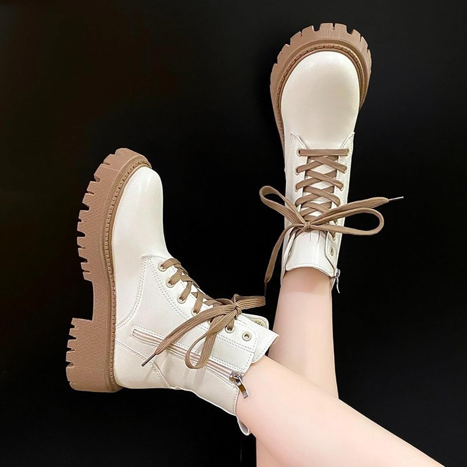 Female Cozy Snow Boots with Fleece Lining and Sturdy Round Toe for Warmth and Protection in Snowy Conditions and Casual Wear