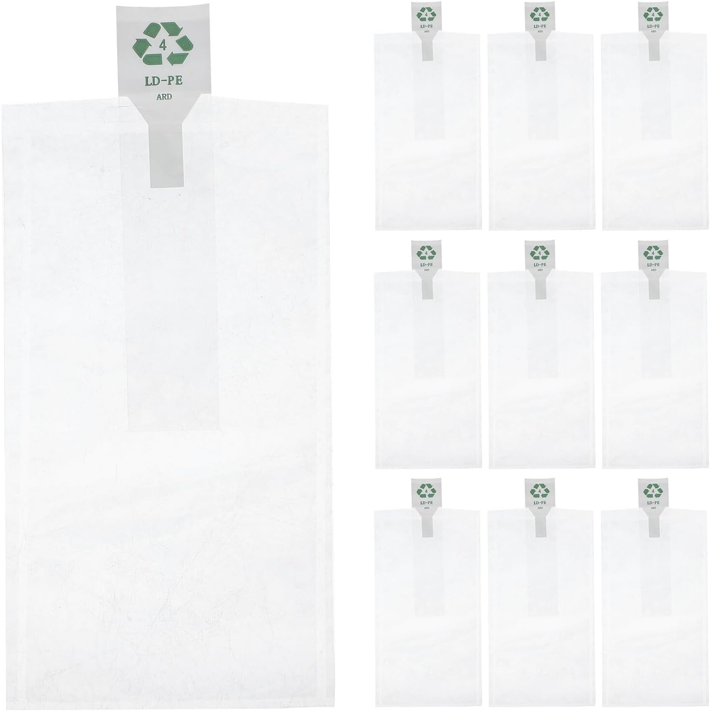 Garneck 100pcs Inflatable Air Packaging Bags 10x20cm Packing Filler Cushions for Shipping Protection and Void Fill Buffer Bags